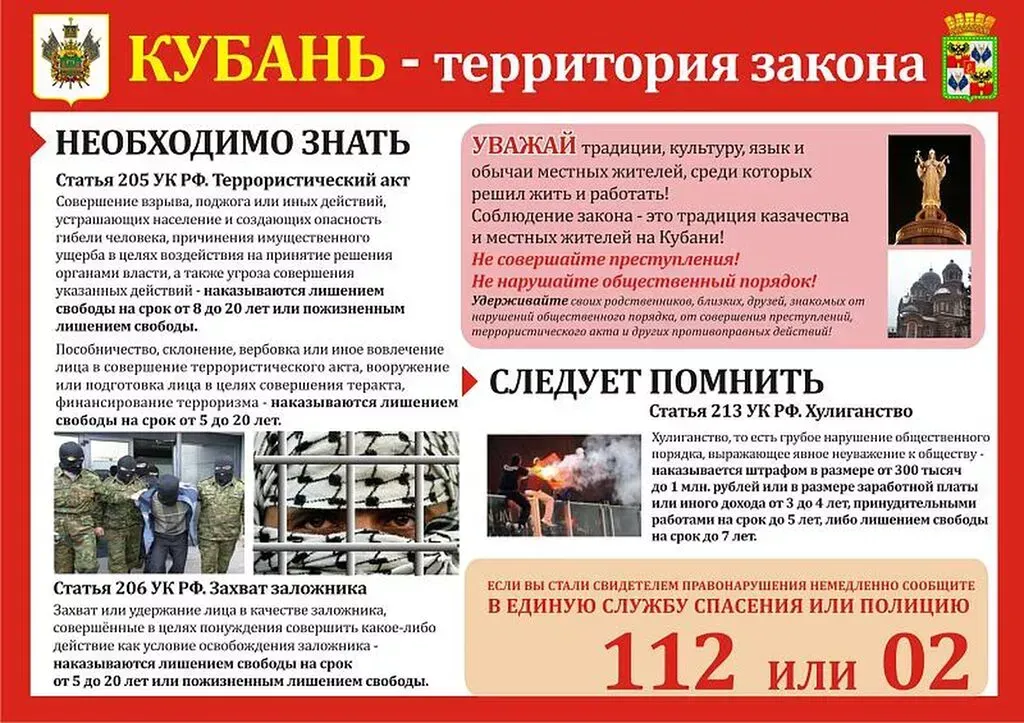 Кубань - территория закона